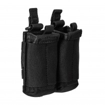 5.11 Flex Double Pistol Mag Pouch (BK), Pouches are simple pieces of kit designed to carry specific items, and usually attach via MOLLE to tactical vests, belts, bags, and more